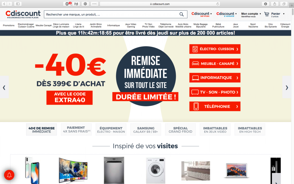 《Cdiscount - 法国最大本土电商平台》