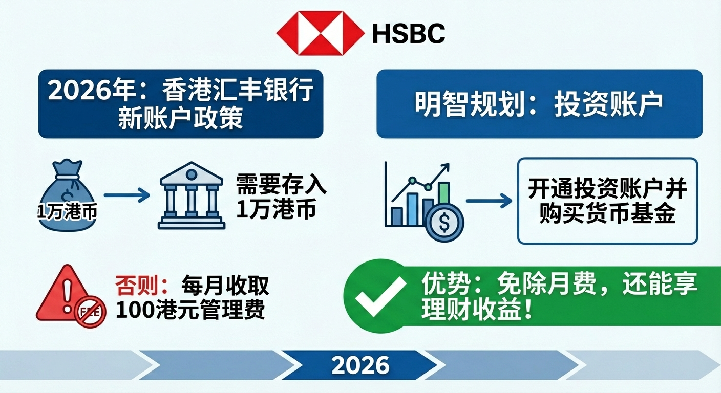 香港汇丰银行存入的1万港币，高效利用